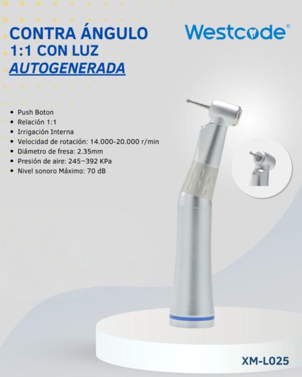 Contra angulo 1:1 marca WESTCODE