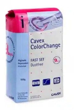 alginato cavex fast Alginato Cavex para impresion Colorchange de 500 gr.