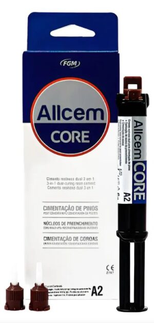 cemento dual allcem core azul Cemento Resinoso Curado Dual Allcem Core