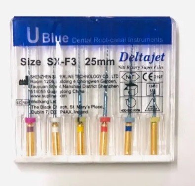 Deltajet Serie U endodoncia mecanizada Limas para endodoncia mecanizada Serie U