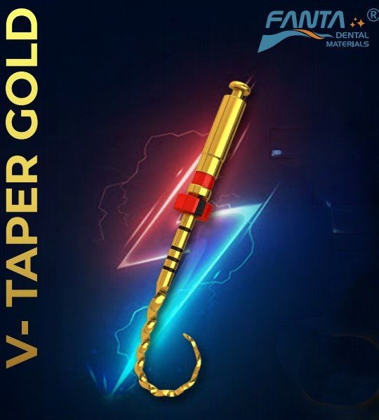 Limas para endodoncia mecanizada V - TAPER GOLD