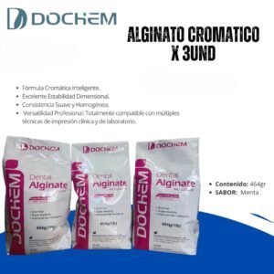 Alginato cromatico x 3 unidades