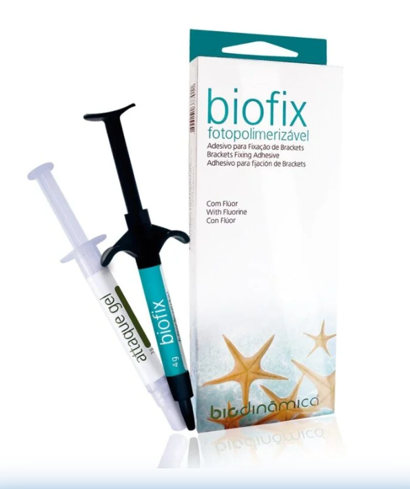 biofix 2 jeringas Adhesivo para fijacion de brackets Biofix