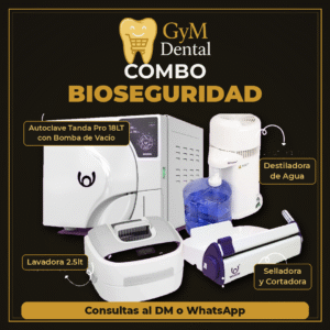 Combo bioseguridad - con autoclave de 18 L - Destiladora de agua - Lavadora ultrasonica - Selladora y cortadora