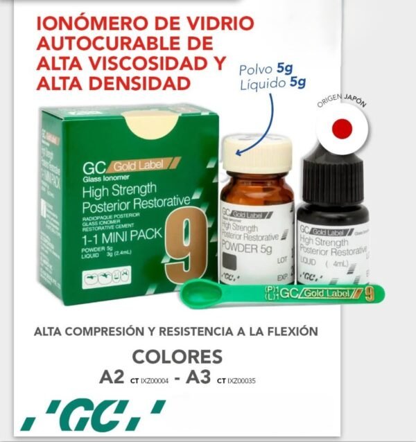 Ionomero de vidrio Tipo 9 Fuji