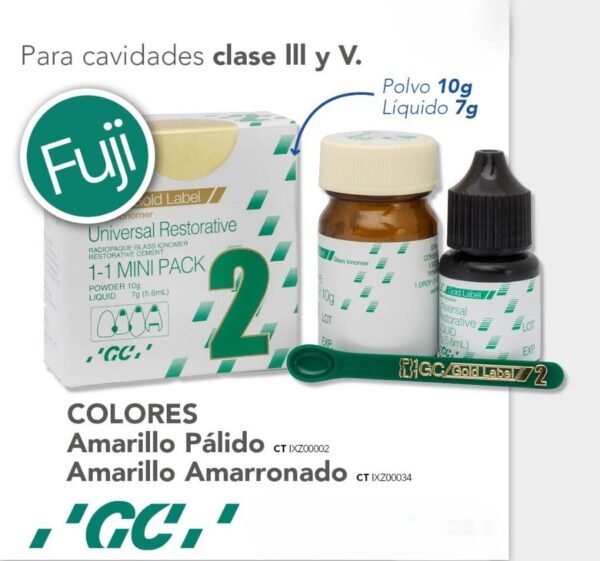 ionomero vitreo para restaurar sin precio auto Ionomero de vidrio Tipo 2 Autocurado