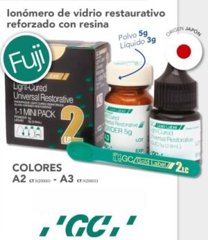 Ionomero de vidrio Tipo 2 LC