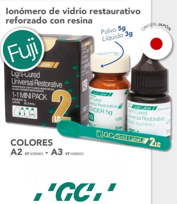 ionomero vitreo tipo 2 sin precio Ionomero de vidrio Tipo 2 LC