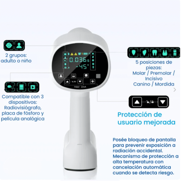 Equipo de rayos X portátil Mini Ray