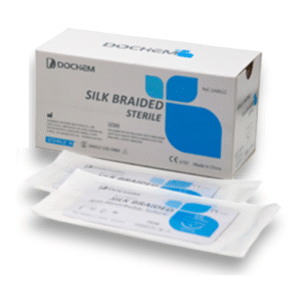 Sutura dental de seda – caja x 12 unidades